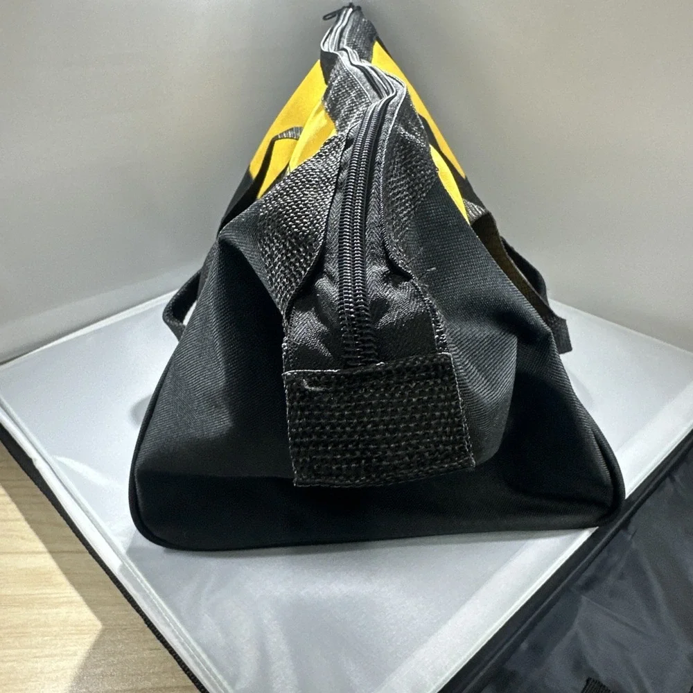 DEWALT 13 X 11x 10  Ballistic Nylon Contractor Tool Bag Black/Yellow